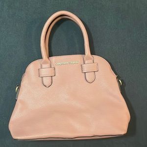 Pink Christian Siriano purse